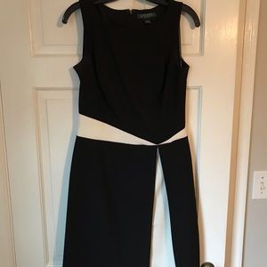 Black RL dress with white waist